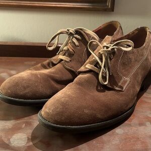 H&M Brown Suede Oxford Shoes